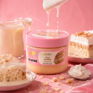 Exfoliante Tres Leches | Dove & Crumbl Limited Edition