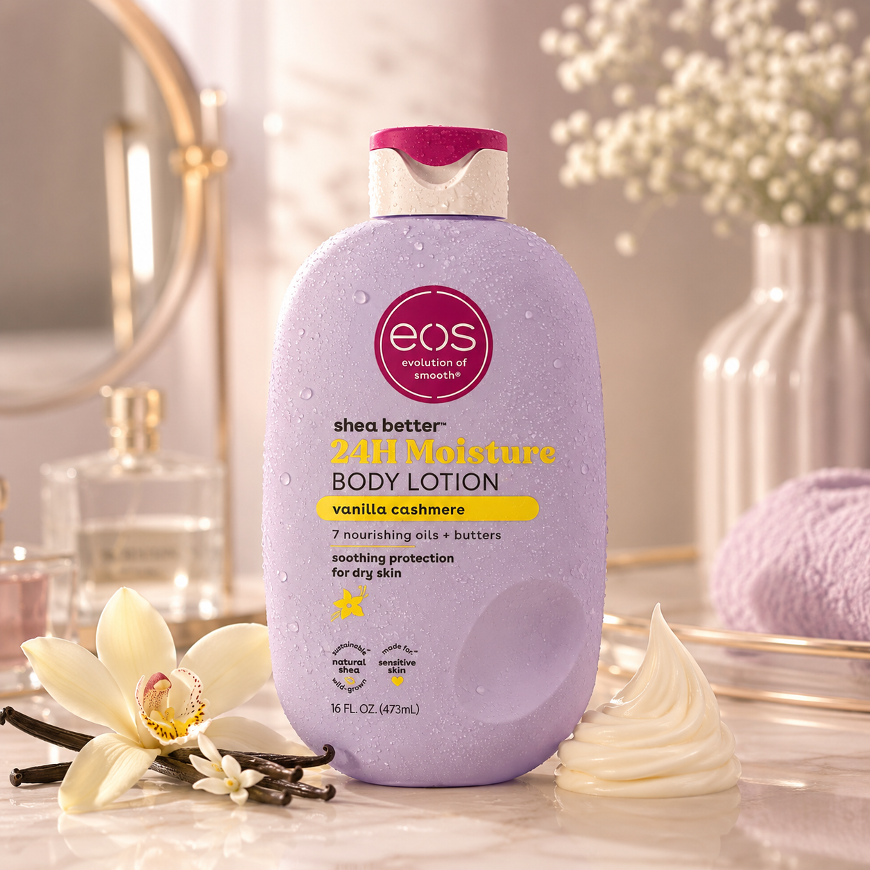 Crema corporal eos | Vanilla Cashmere