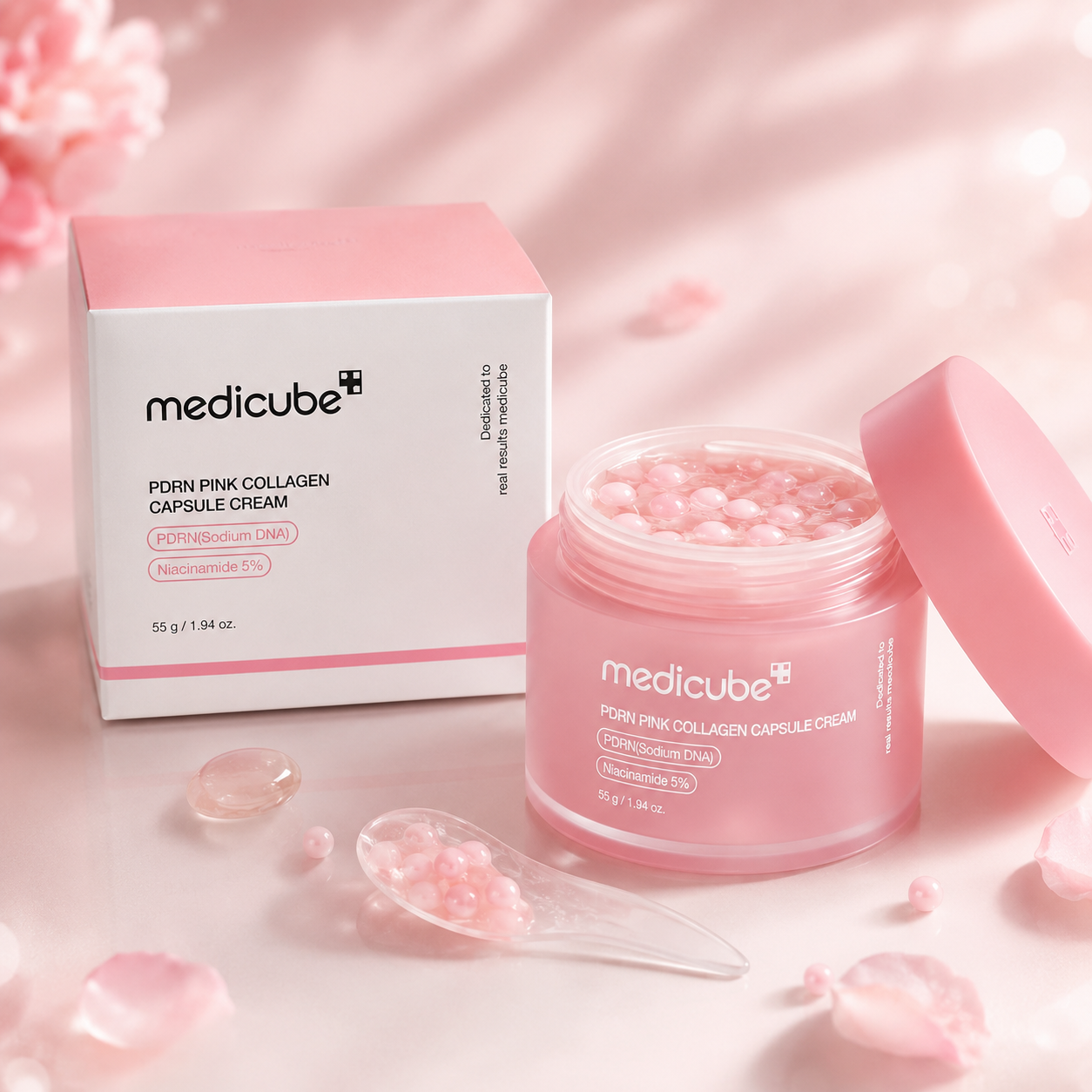 medicube Crema cápsula con salmón ADN PDRN